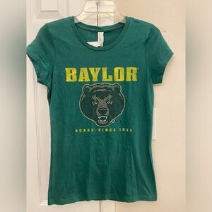 Women’s Baylor Bears green embellished short sleeve T-shirt size medium